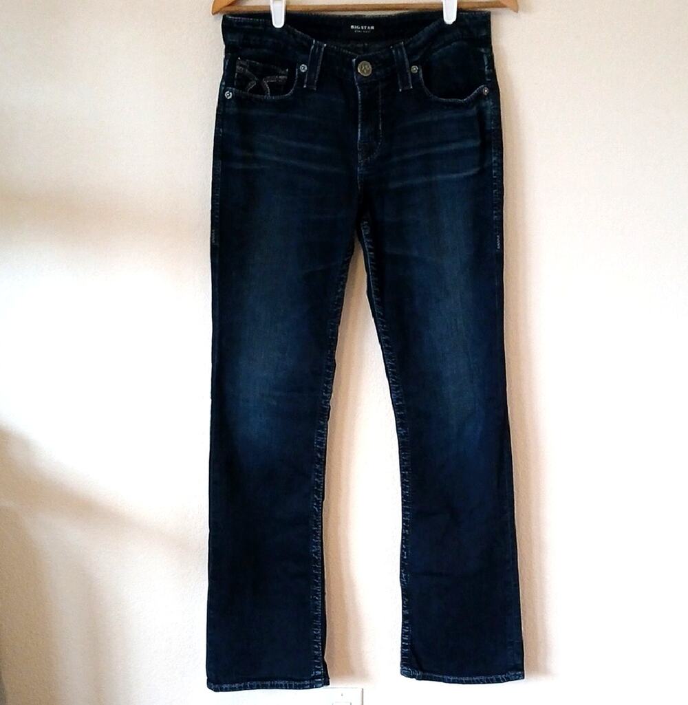 Big Star Remy Boot Dark Wash Jeans 29 Long